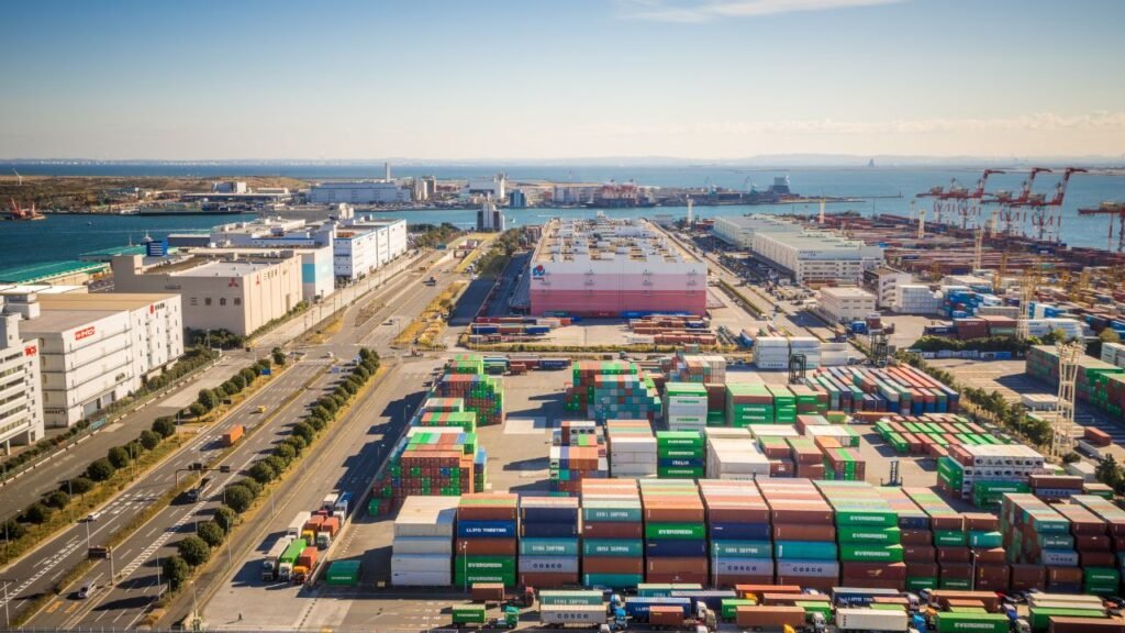 Congestionamento portuário na China