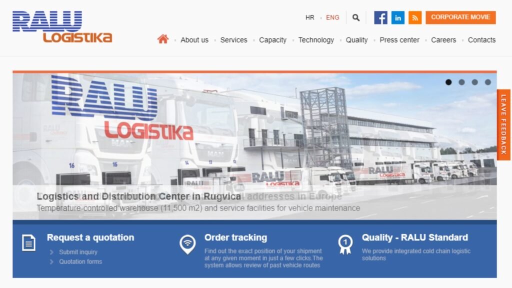 Top 10 Spediteure in Kroatien 5 Ralu Logistics Ltd. - Top 10 Spediteure in Kroatien