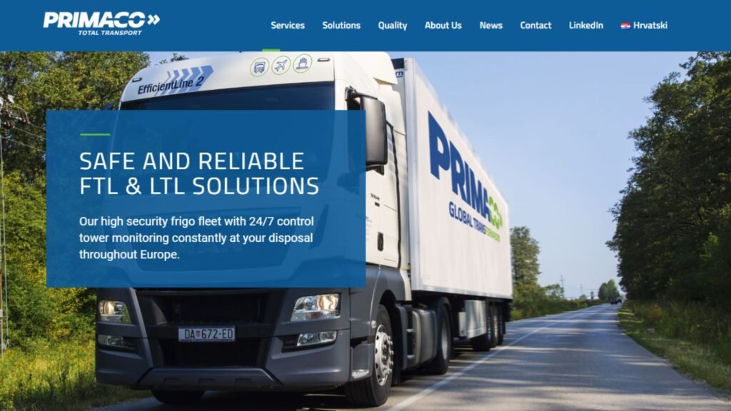 Top 10 Spediteure in Kroatien 8 Primacošped - Top 10 Spediteure in Kroatien