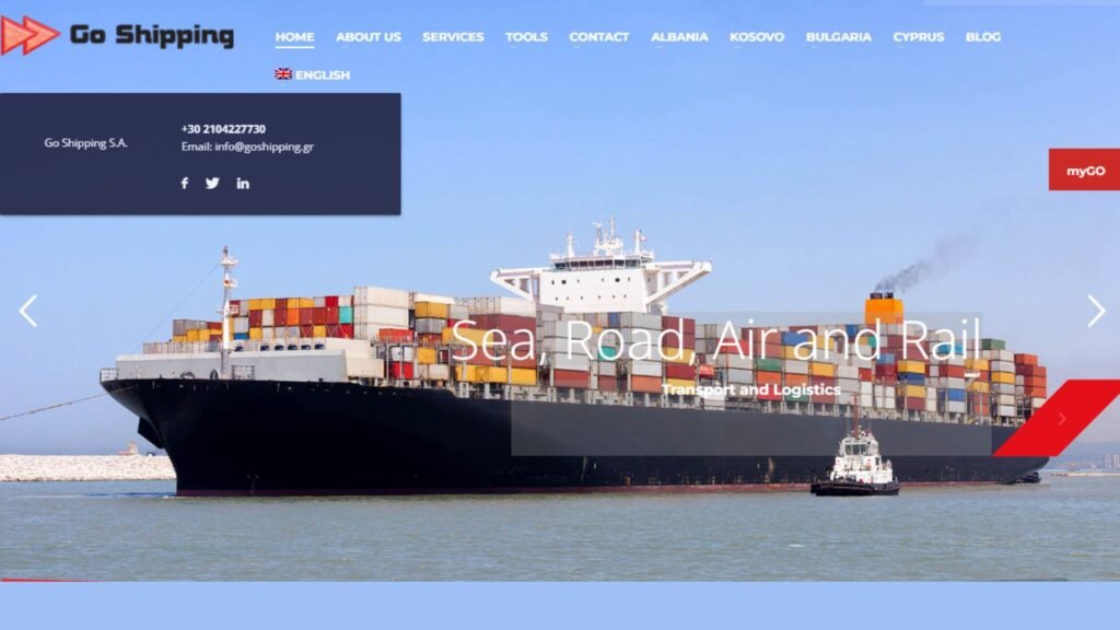 Top 10 Spediteure in Griechenland 8 Go Shipping SA