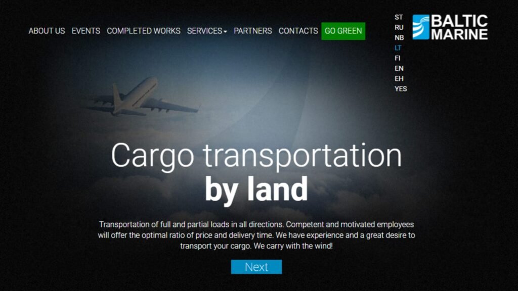Top 10 Spediteure in Litauen 11 Baltic Marine Spedition