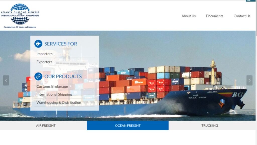 アトランタ通関業者 - ジョージア州の貨物運送業者