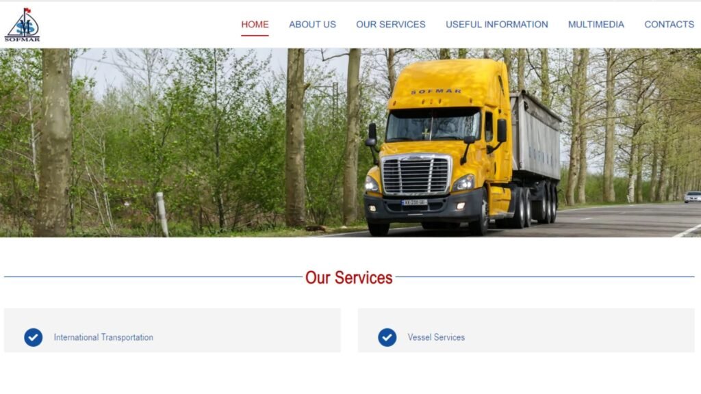 Sofmar - ジョージアの貨物運送業者
