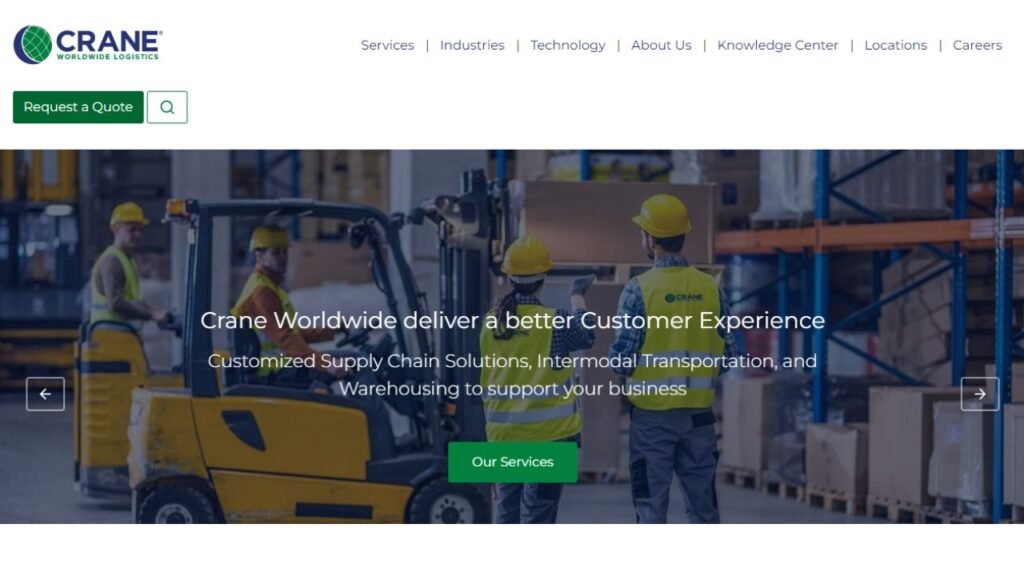 كرين للخدمات اللوجستية العالمية 