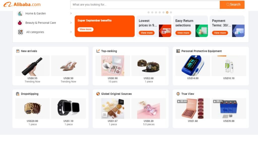 Alibaba を通じて、さまざまな業界のさまざまな製品を見つけることができます。