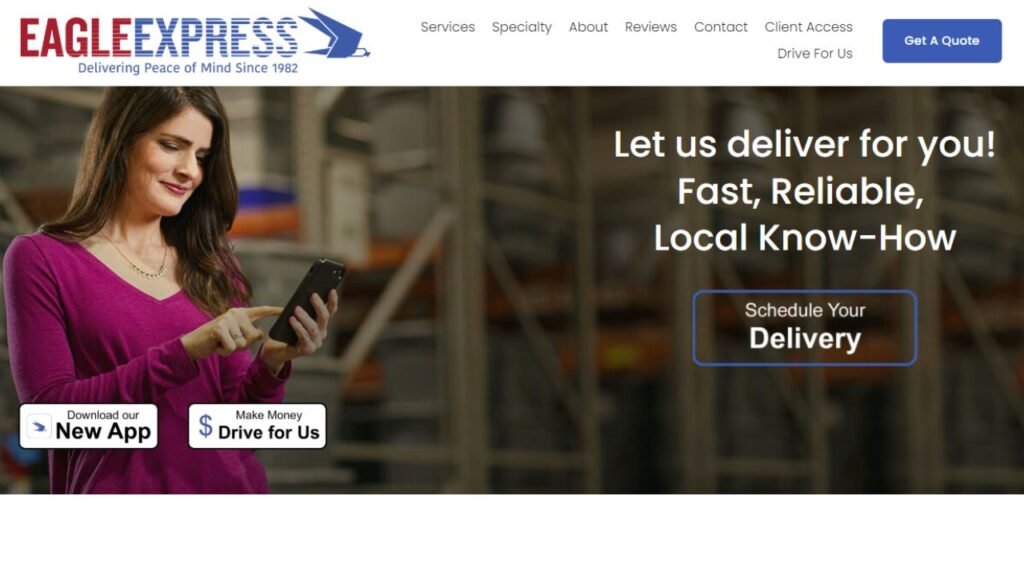 Top 10 Freight Forwarders in Dallas 4 Eagle Express Courier Service - Dallas