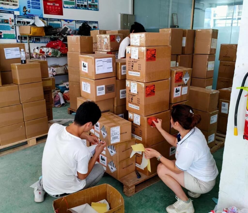 Pengirim Baterai Lithium 6 kotak baterai lithium