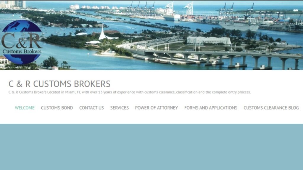 C & R Customs Brokers - Freight forwarders in Miami 