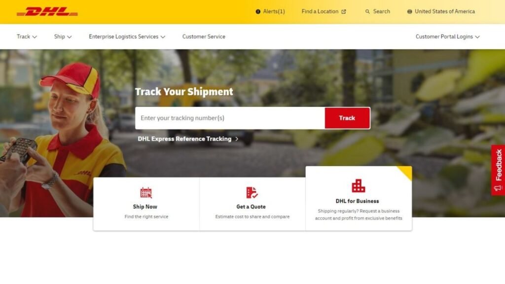 Top Freight Forwarders in US 3 DHL express