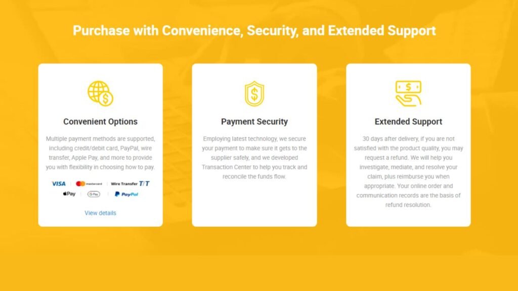 هل ضمان التجارة علي بابا 100% مضمون؟