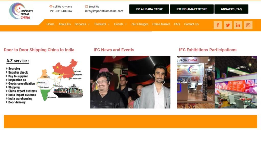 الواردات من الصين، المحدودة 