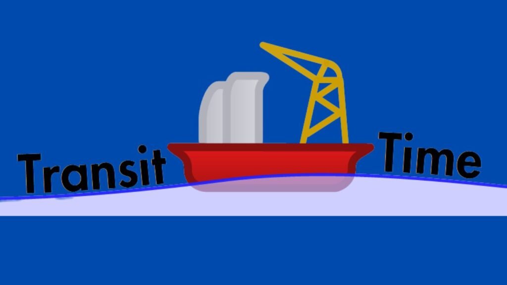 Qual é o tempo de trânsito pelo mar 2 O que é tempo de trânsito