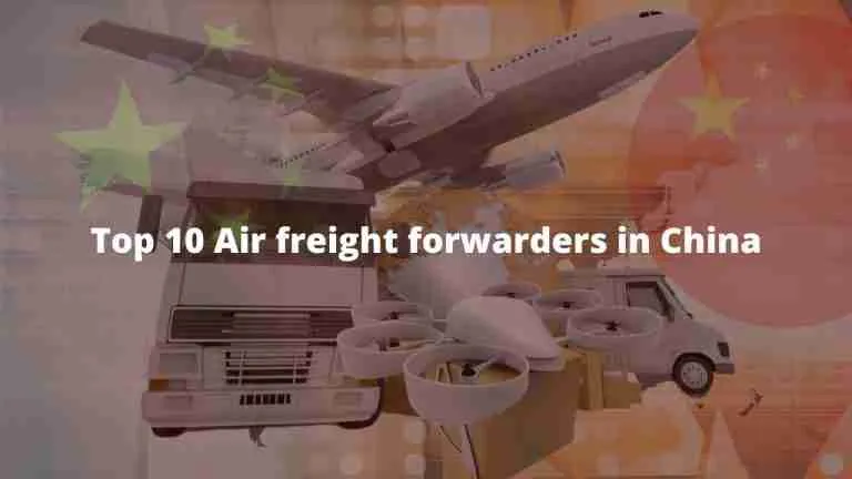 Top 10 despachantes de carga aérea na China